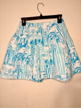 Lilly Pulitzer la via loca pleated skirt